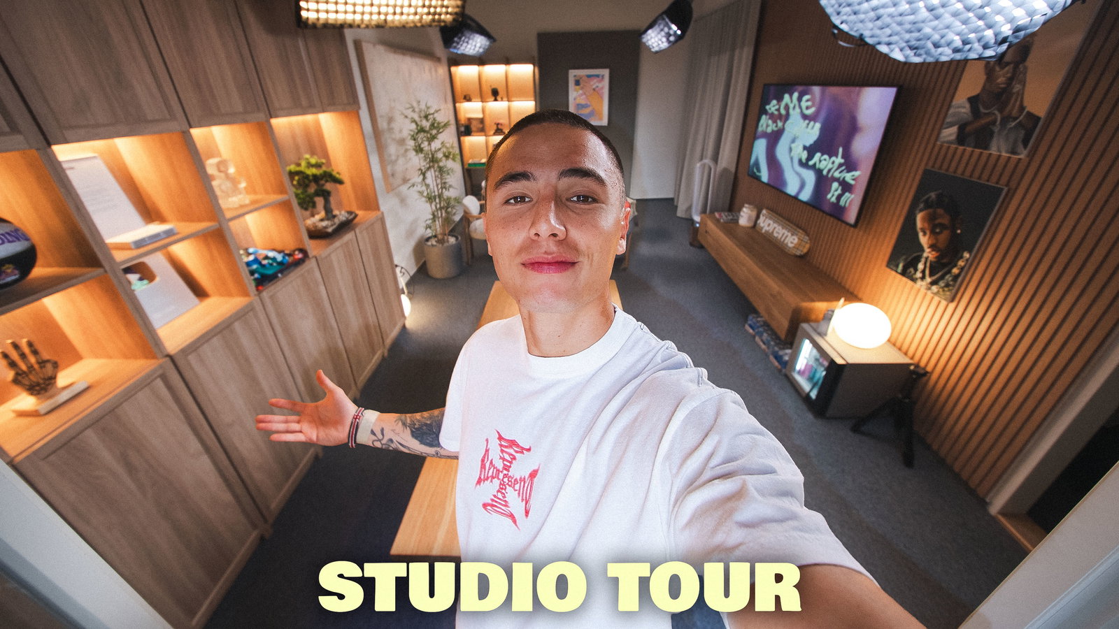 YOUTUBE STUDIO TOUR! 🎥 | David Luu