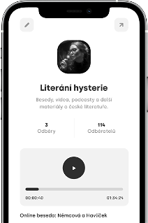 influencer passionate about czech literature